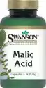 Swanson Malic Acid - Kwas Jabłkowy 600Mg X 100 Kapsułek Wegetari