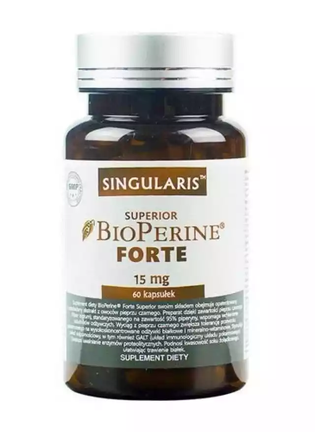 Singularis Bioperine Forte 15Mg Superior X 60 Kapsułek 