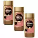 Nescafe Gold Crema Kawa Rozpuszczalna Zestaw 3 X 200 G