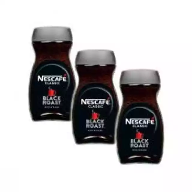 Nescafe Classic Black Roast Kawa Rozpuszczalna Zestaw 3 X 200 G