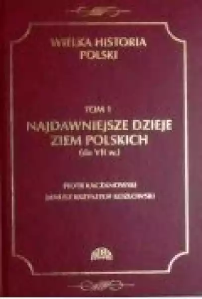 Wielka Historia Polski Tom 1 Najdawniejsze Dzieje Ziem Polskich 