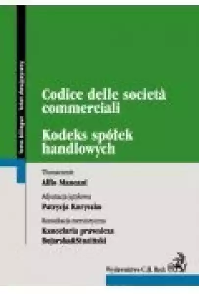 Kodeks Spółek Handlowych. Codice Delle Societa Commerciali
