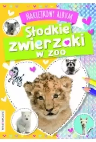 Naklejkowy Album Słodkie Zwierzaki W Zoo