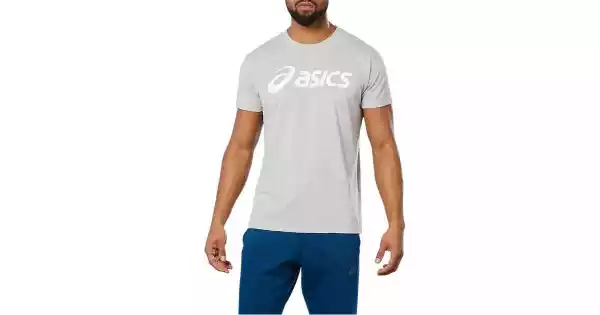 Asics Sport Logo Tee 132709-7039 L Szary