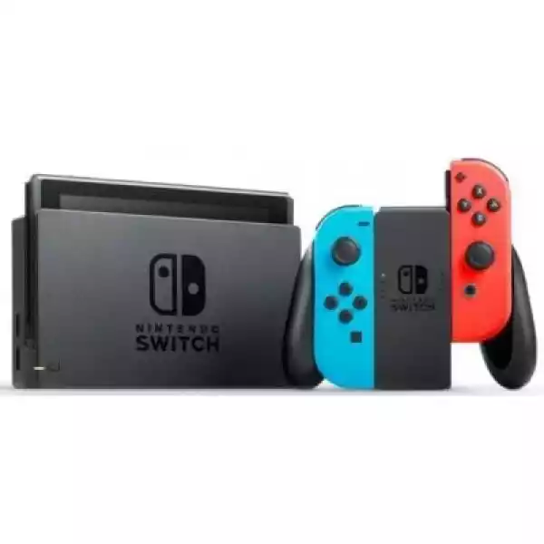 Konsola Nintendo Switch Hac-001(-01) + Kontroler Switch Czerwono