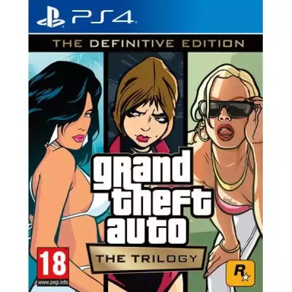 Grand Theft Auto: The Trilogy - The Definitive Edition Gra Ps4 (