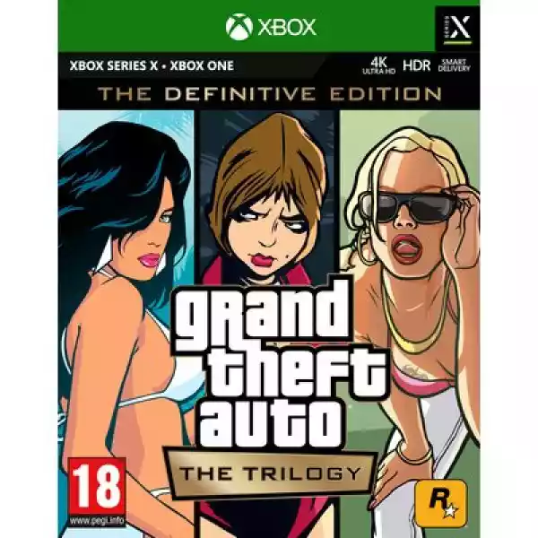 Grand Theft Auto: The Trilogy - The Definitive Edition Gra Xbox 