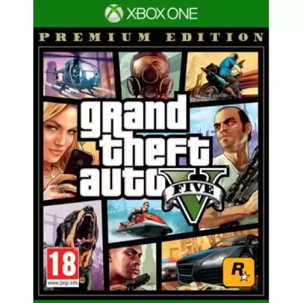 Grand Theft Auto V - Edycja Premium Gra Xbox One (Kompatybilna Z