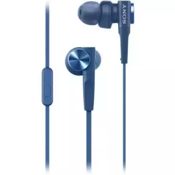 Słuchawki Dokanałowe Sony Mdr-Xb55Ap Niebieski