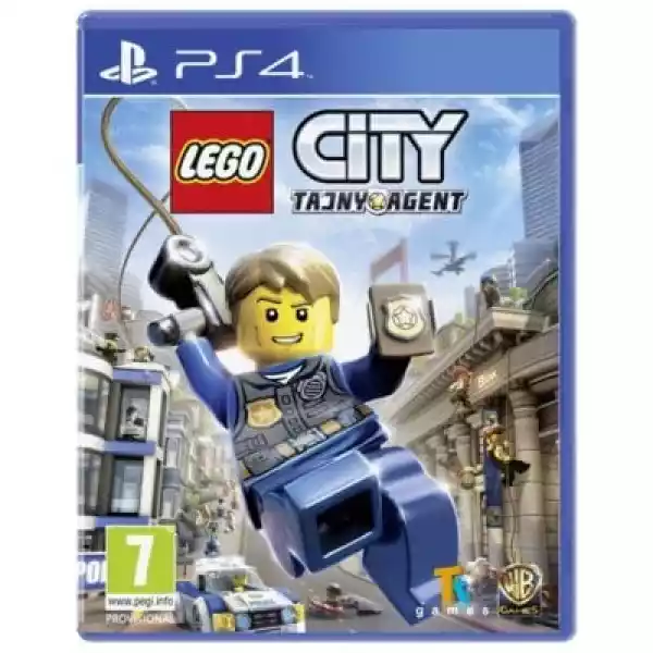 Lego City: Tajny Agent Gra Ps4 (Kompatybilna Z Ps5)