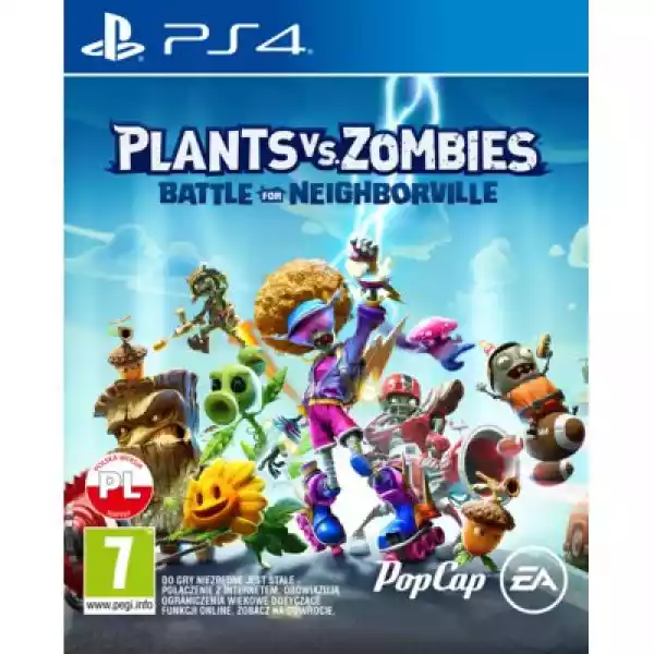 Plants Vs. Zombies: Battle For Neighborville Gra Ps4 (Kompatybil