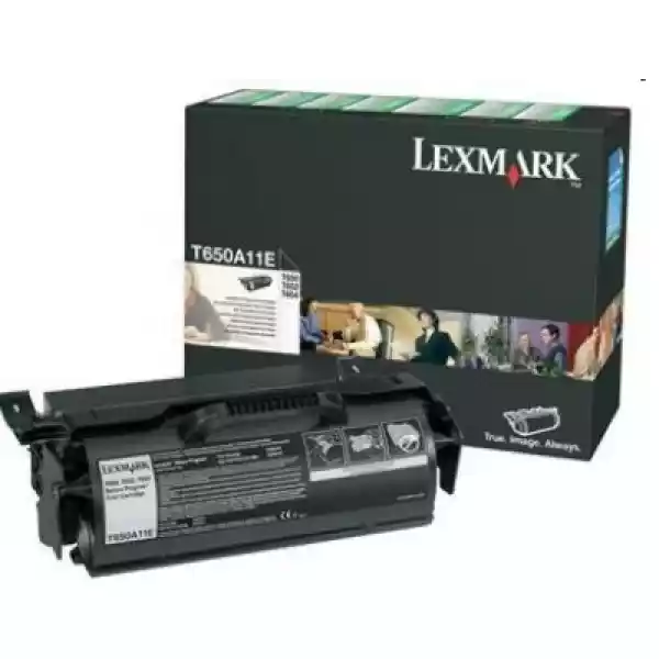 Toner Oryginalny Lexmark T650A (T650A11E) (Czarny) - Darmowa Dos