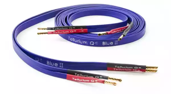 Tellurium Q Blue Ii Kabel Głośnikowy Wtyk: Widełki, Długość: 3 M
