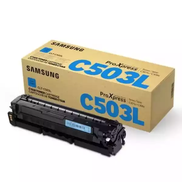 Toner Oryginalny Samsung Clt-C503L (Su014A) (Błękitny) - Darmowa