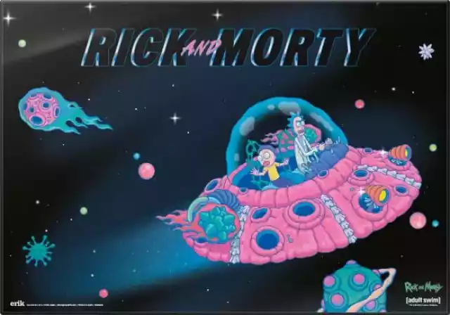 Rick And Morty - Podkładka Na Biurko