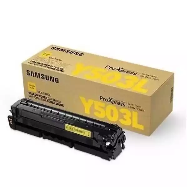 Toner Oryginalny Samsung Clt-Y503L (Su491A) (Żółty) - Darmowa Do