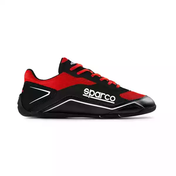 Buty Sportowe Sparco S-Pole Czarno-Czerwone