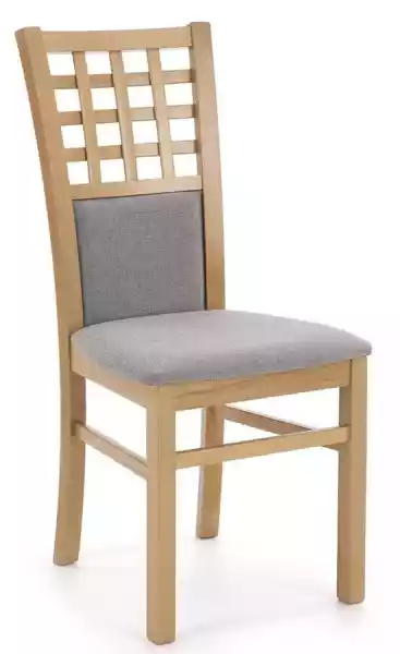 Krzesło Gerard 3 - Dąb Miodowy/szary