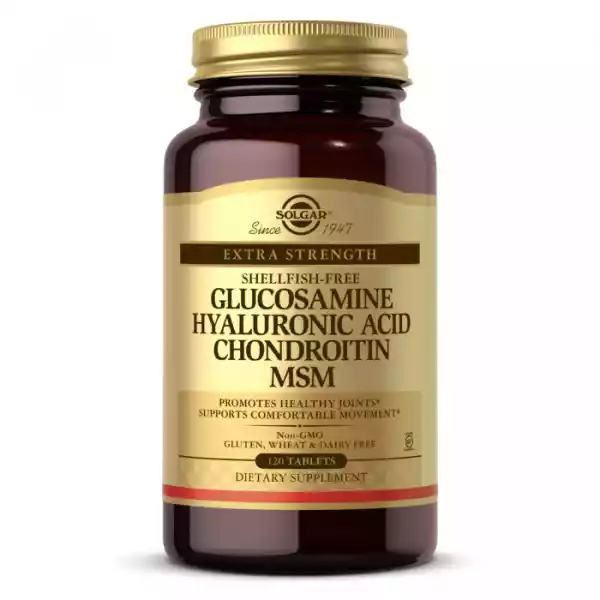 Glukozamina, Kwas Hialuronowy, Chondroityna I Msm (120 Tabl.)
