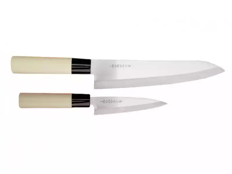 Zestaw 2 Noży Satake Megumi Szefa Kuchni / Nóż Uniwersalny (487-