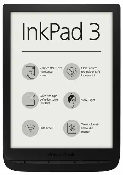 Czytnik E-Booków 7,8' Pocketbook Inkpad 3 Wi-Fi