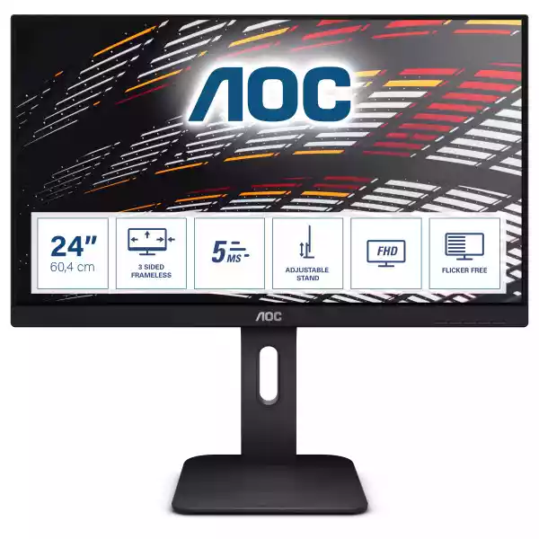 Monitor Aoc 24P1 23,8; Ips; Fullhd 1920X1080