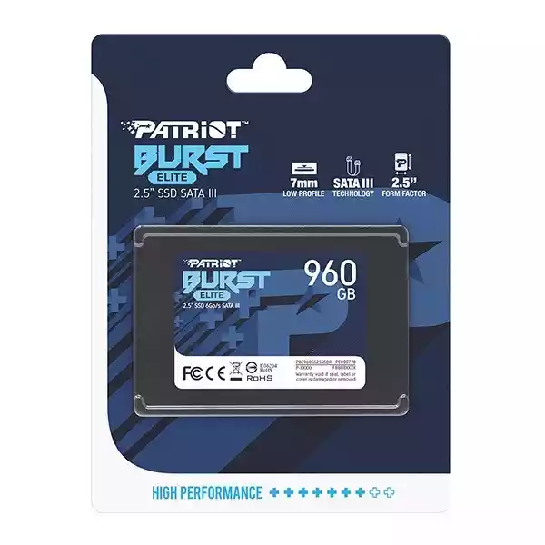 Dysk Ssd Patriot Burst Elite 960 Gb 2,5