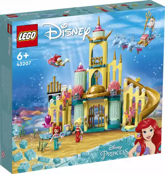 Lego Disney 43207 Ariel’S Underwater Palace