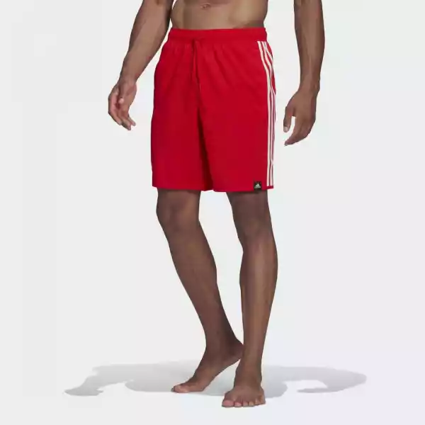 Classic-Length 3-Stripes Swim Shorts