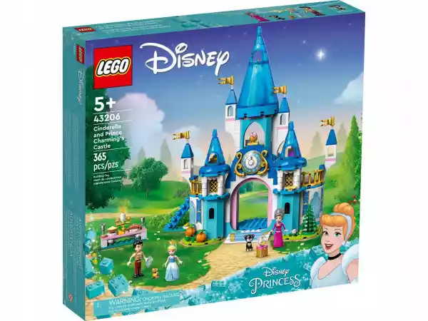 Lego Disney 43206 Zamek Kopciuszka I Księcia