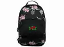 Plecak Szkolny Młodzieżowy Vans Turbon Backpack W Kwiaty Custom 