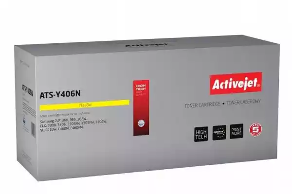 Toner Activejet Ats-Y406N Do Samsung Żółty