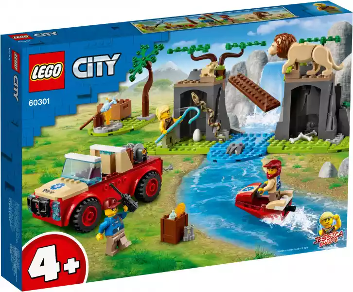 Lego City Terenówka Ratowników Zwierząt 60301