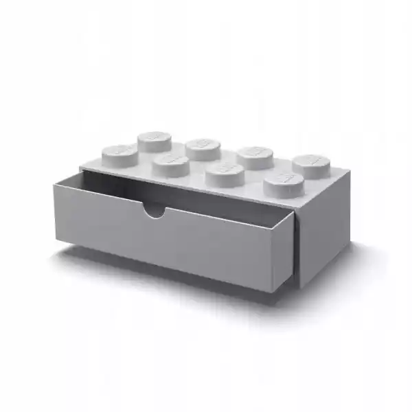 Pojemnik Na Zabawki Lego Klocek 8 Szary