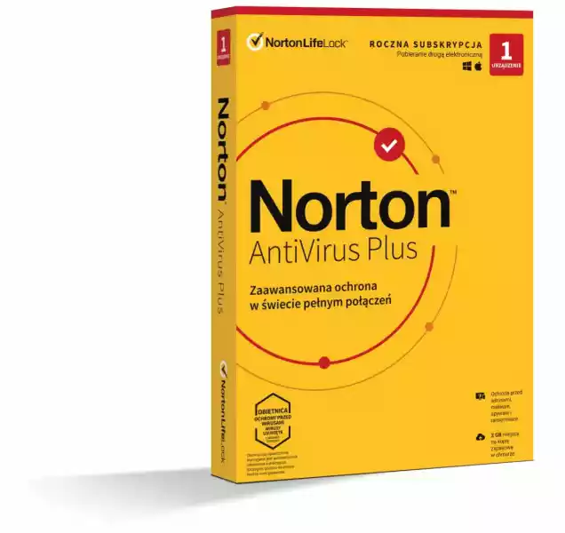 Symantec Norton Antivirus Plus 1 St. / 12 Miesięcy