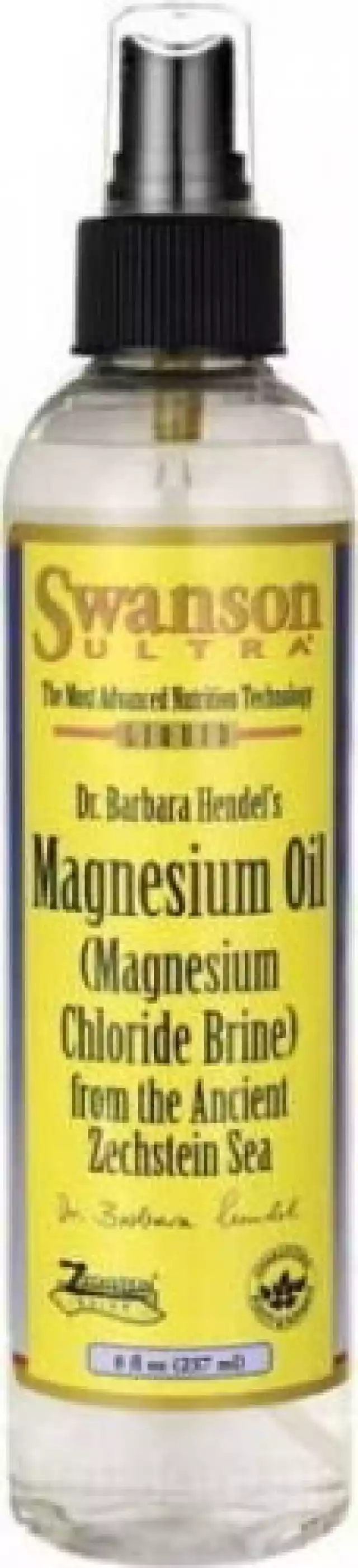 Olej Magnezowy 100% Magnesium Oil Zachstein 237Ml Swanson
