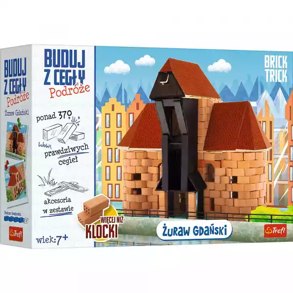 Brick Trick Buduj Z Cegły Podróże Żuraw Xl 61385 -