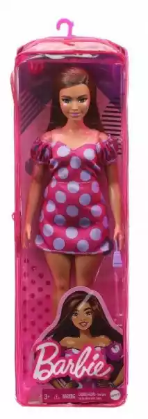 Lalka Barbie Fashionistas Sukienka W Grochy Grb62