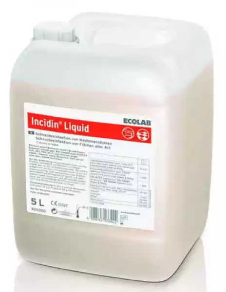 Incidin Liquid Spray Do Dezynfekcji Powierzchni 5L