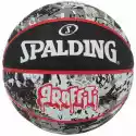 Spalding Piłka Do Koszykówki Spalding Graffiti Streetball Outdoor + Pompk