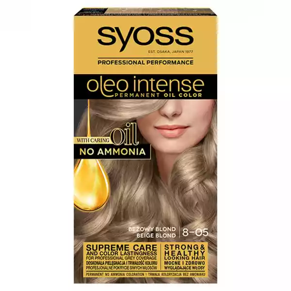 Syoss Oleo Intense 8-05 Farba Do Włosów