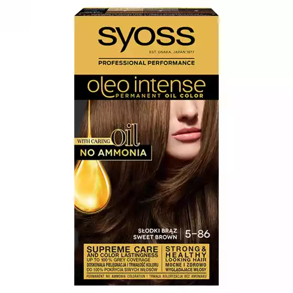 Syoss Oleo Intense 5-86 Farba Do Włosów