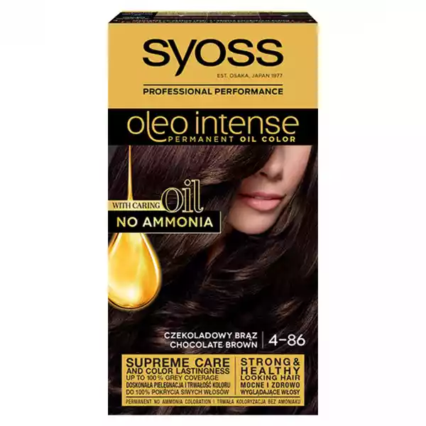 Syoss Oleo Intense 4-86 Farba Do Włosów