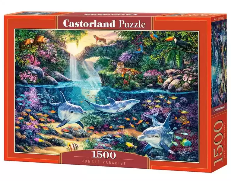 Puzzle 1500 El. Dżunglowy Raj Castorland