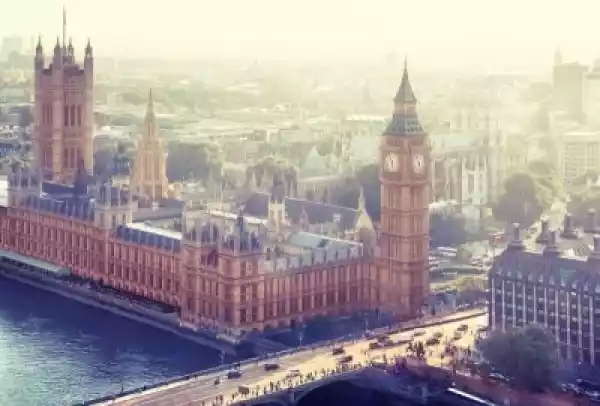 Fototapeta Londyn - Palace Of Westminster, Wielka Brytania