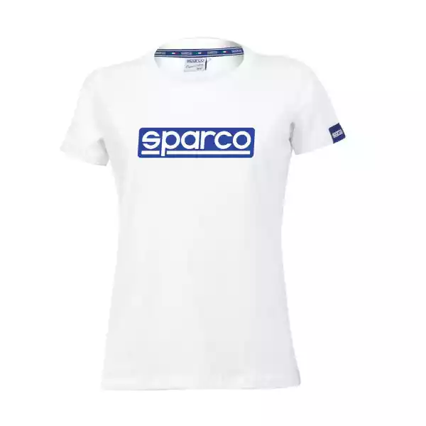 Koszulka T-Shirt Damska Original Sparco Biała
