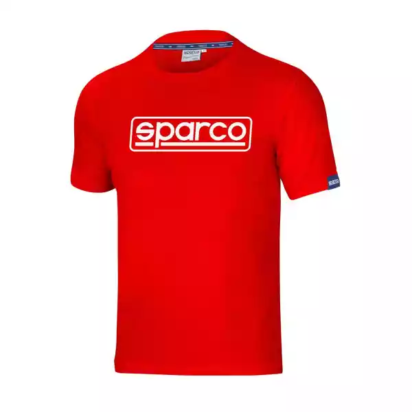 Koszulka T-Shirt Męska Frame Sparco Czerwona