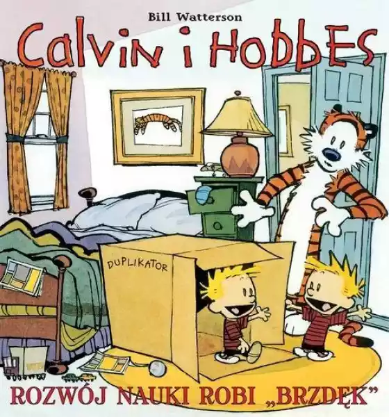 Calvin I Hobbes Rozwój Nauki Robi Brzdęk Watterson