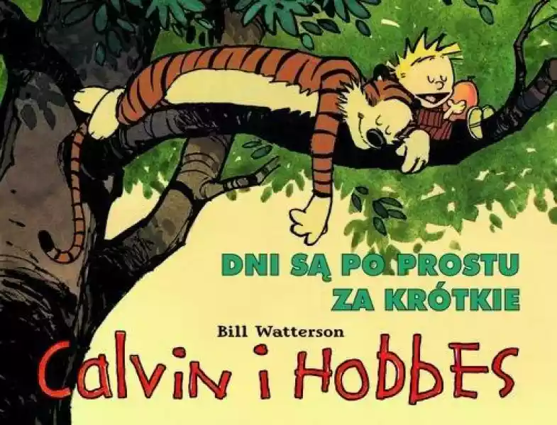 Calvin I Hobbes Dni Są Po Prostu Za Krótkie