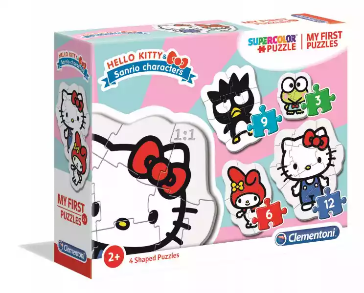 Clementoni Puzzle Hello Kitty - 3+6+9+12 El 20818